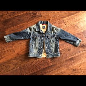 Gap Denim Jean Jacket snap buttons size 4-5